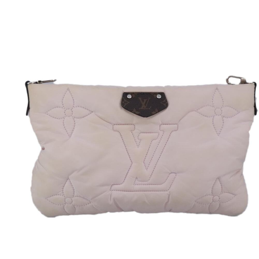 Louis Vuitton Nylon Maxi Multi Pochette Accessories Shoulder Bag Pink